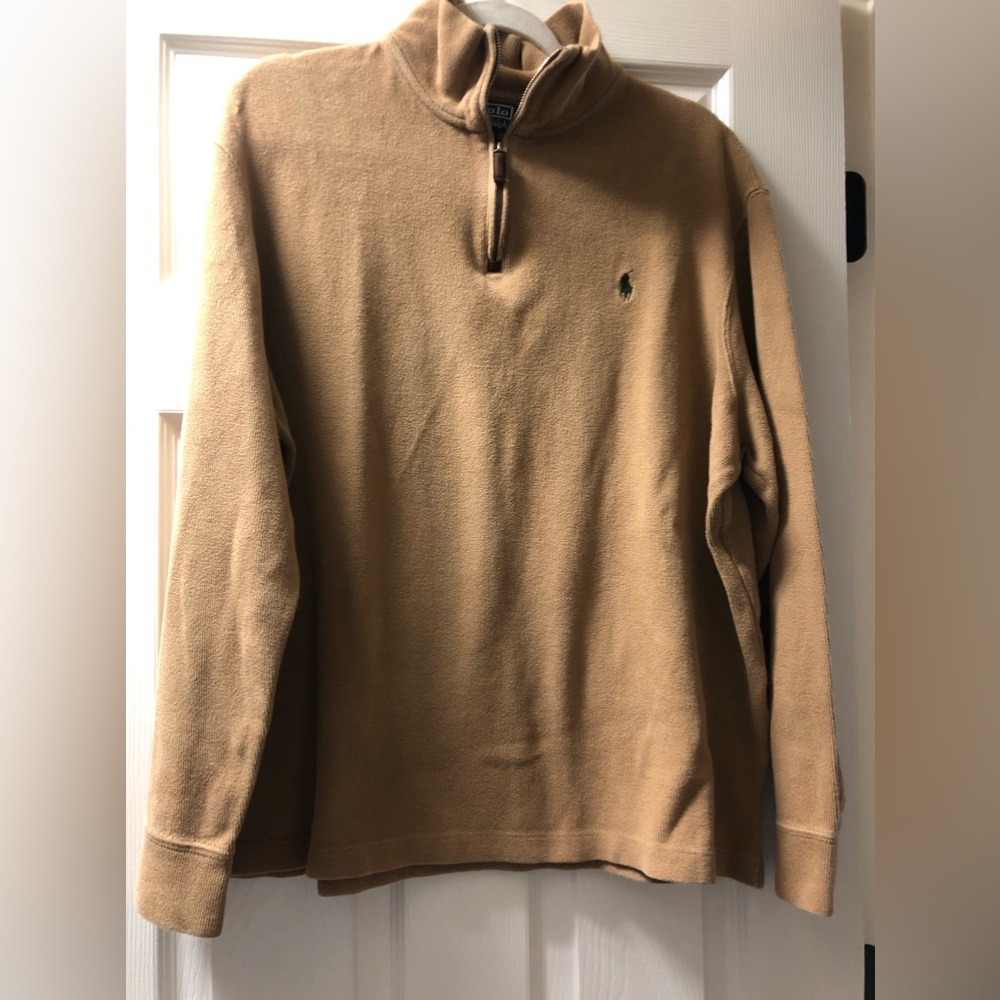SOLD ON ANOTHER SITE Half zip cotton men’s pullover